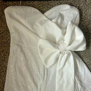 Never worn* Vici white sequined jumper